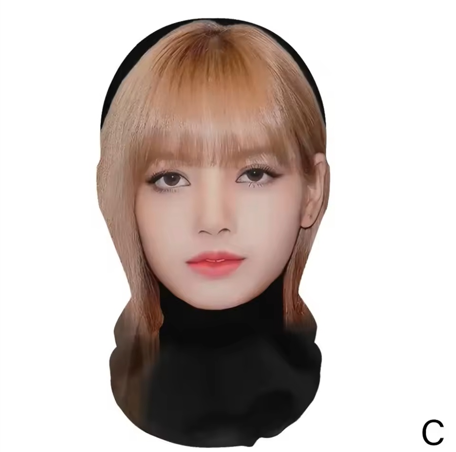 3D Celebrity Face Mask